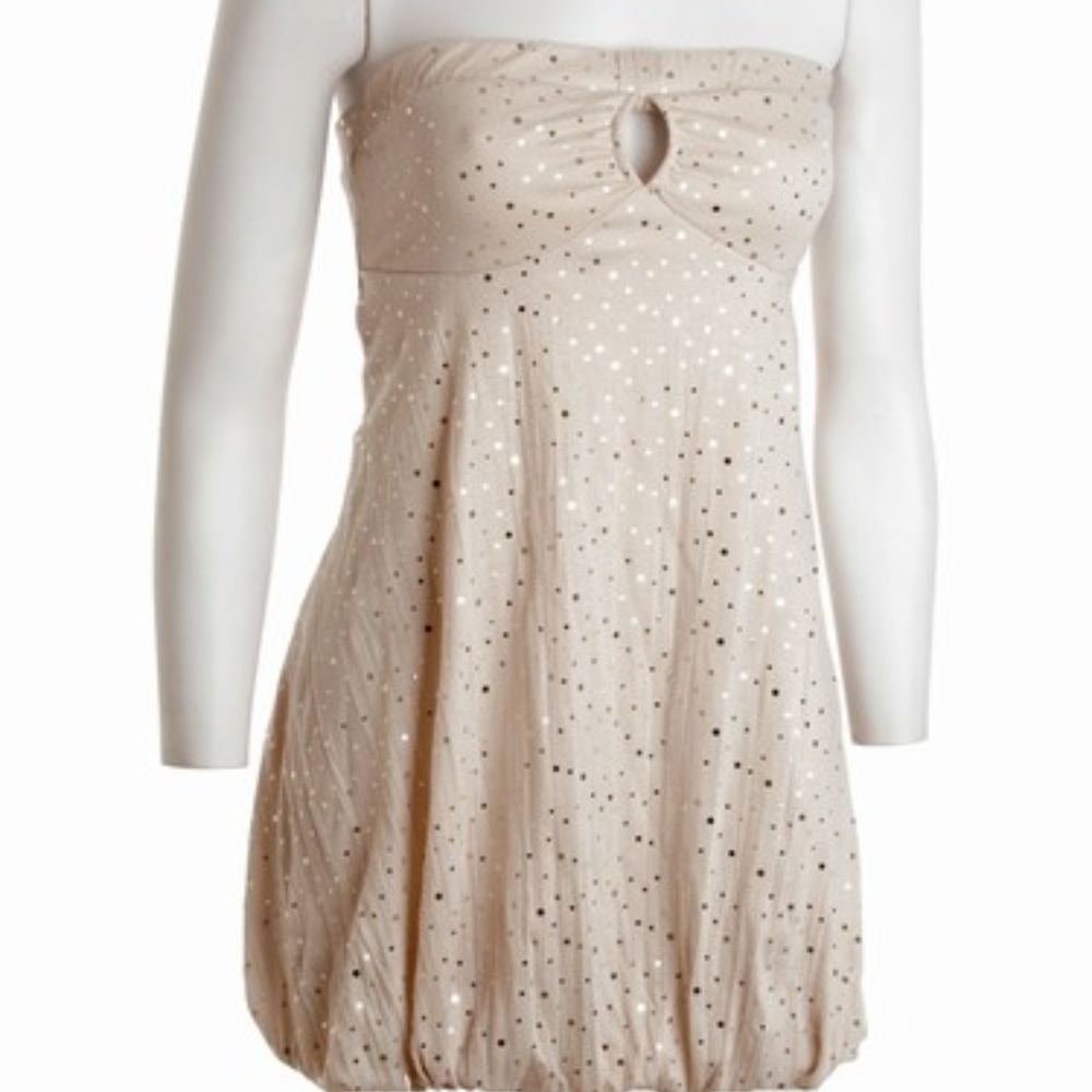 Super Cute Bubble Bottom Tube Dress